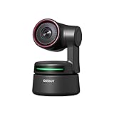 OBSBOT Tiny 4K webカメラ AI自動追跡 4K UHD対応 オートフォーカス HDR機能付き 広角 マイク内蔵 首振り 4倍ズーム ジェスチャーコントロール USB接続 三脚対応 ソニー製センサー搭載 テレワーク用カメラ ビデオ会議/オンライン授業/動画配信
