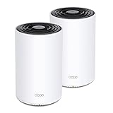 TP-Link メッシュ WiFi 6 ルーター Alexa 認定製品 スマートテレビ 対応 メッシュWi-Fi無線LANルーター スマートホーム AX3600 (1802+1201+574Mbps) Deco X68 2ユニット