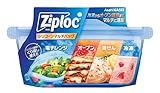 Ziploc ジップロック シリコーンマルチバッグ 1個入 シリコーン素材 電子レンジ 湯せん オーブン調理 冷凍保存 食洗器 時短料理
