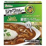 ハウス食品 ジャワカレーシェフズアレンジ 鮮烈スパイス仕立て 100g ×5個【カレールー】 【時短調理】